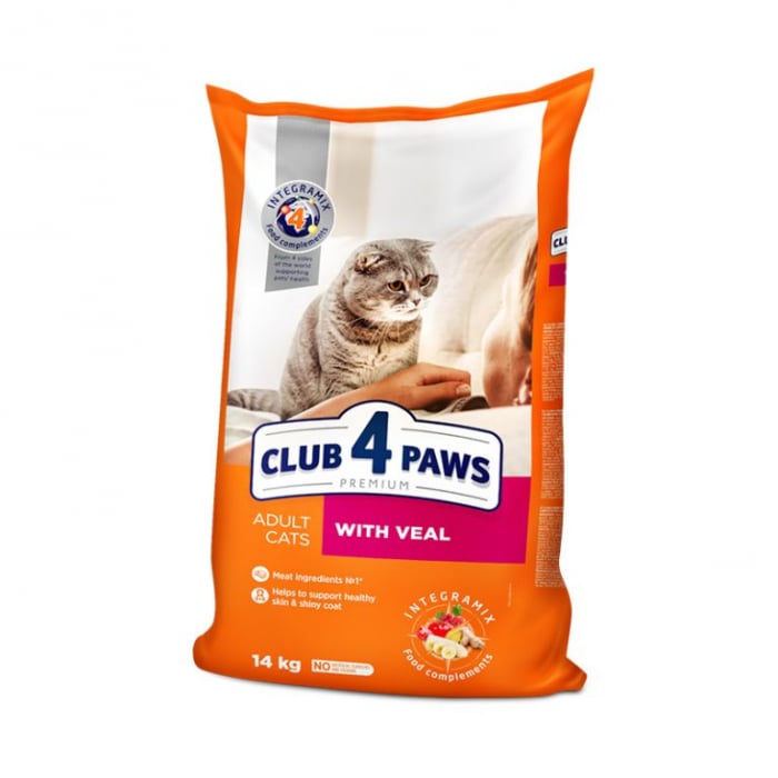 CLUB 4 PAWS CAT ADULT CU VITA 14Kg [1]