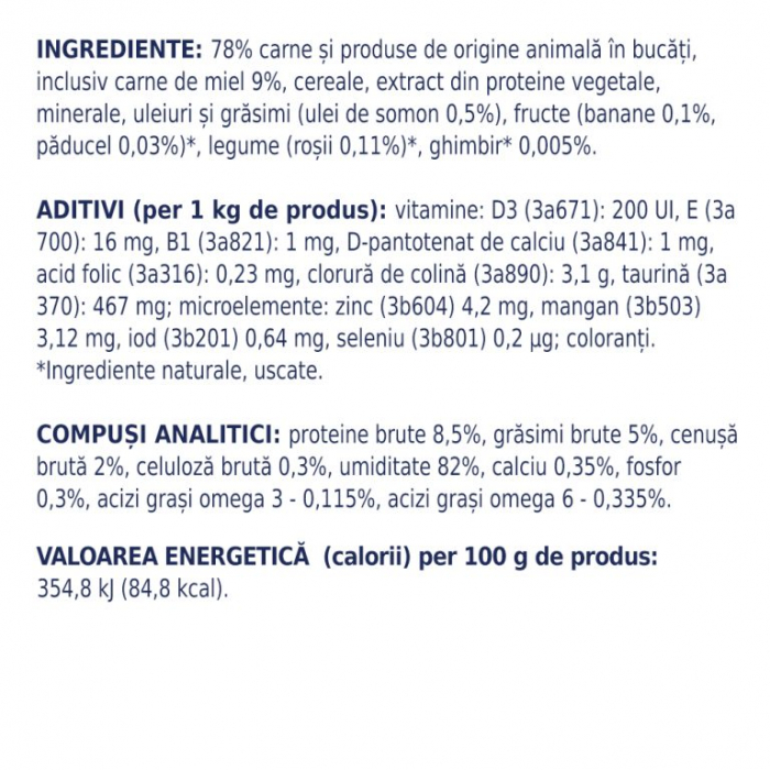 CLUB 4 PAWS CAT PLIC CU MIEL 100g [3]