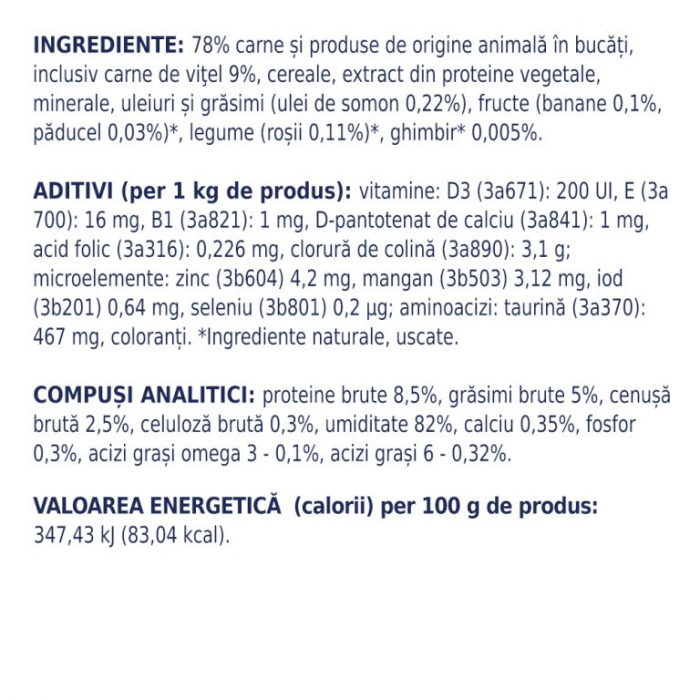 CLUB 4 PAWS CAT PLIC CU VITĂ 100g [3]