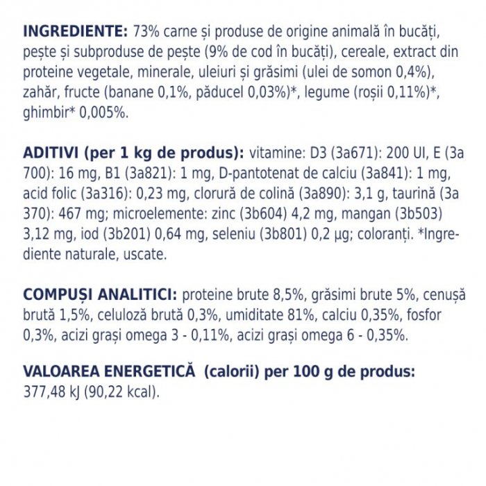 CLUB 4 PAWS CAT PLIC DIN COD 80g [3]