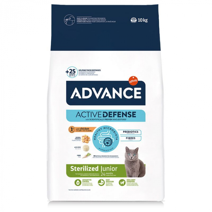 Hrana pisici Advance Sterilizat Junior 10 kg [1]