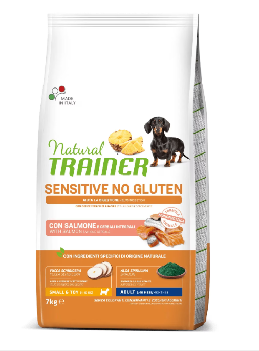 Hrana uscata pentru caini Natural Trainer, Somon, 7 Kg [1]