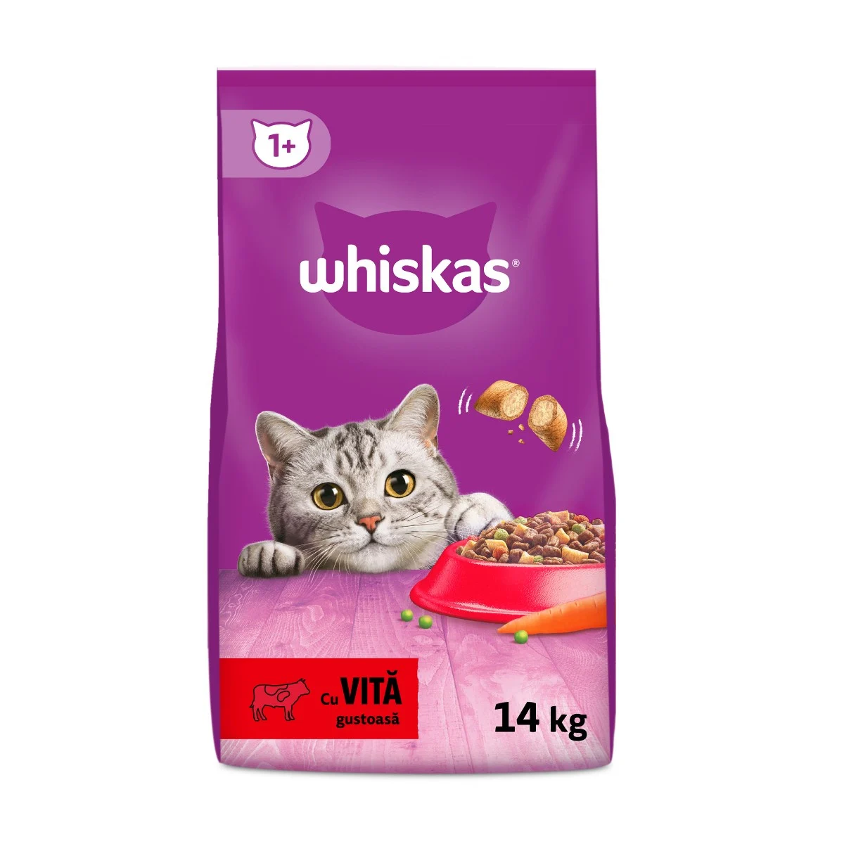 Hrana uscata pentru pisici Whiskas, Vita, 14Kg [1]