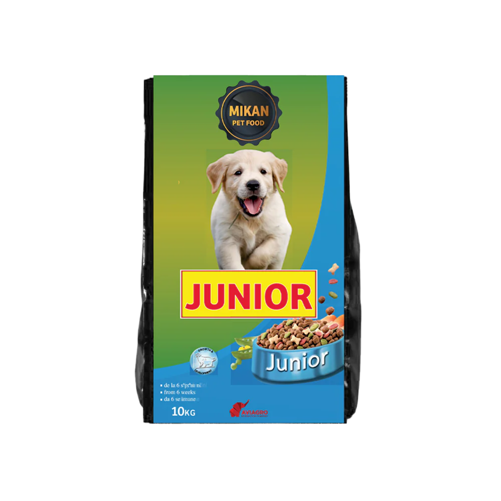 MIKAN JUNIOR - Hrană uscată completa pentru câini junior 10 Kg [1]