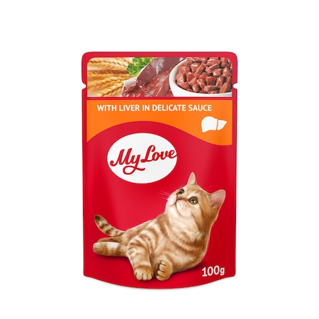 My Love Plic Pisica Ficat In Sos Delicat 100gr [1]