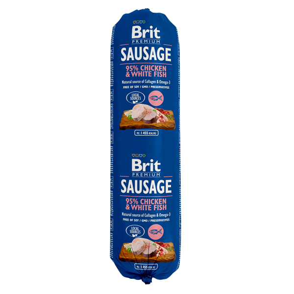 Salam Brit cu Pui & Peste Alb 800 g [1]