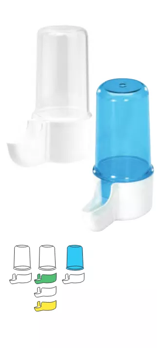 Păsări - 2 GR ADAPATOARE PASARI SCURT 72 ML 158W