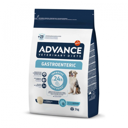 Diete veterinare caini - Advance Câine – Gastroenteric – Dieta gastroenterologică 3kg