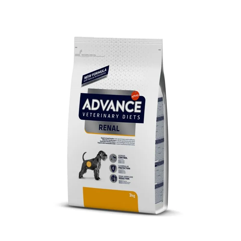 Diete veterinare caini - Advance Câine – Renal – Dietă pentru insuficiență renală 3 kg