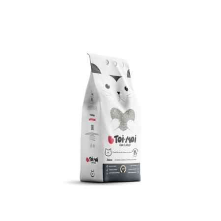 Nisip & Aşternut Igienic - Asternut Igienic pentru Pisici TOI MOI – Aroma Carbune Activ 5kg
