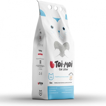 Nisip & Aşternut Igienic - Asternut Igienic pentru Pisici TOI MOI – Aroma Sapun de Marsilla 5kg