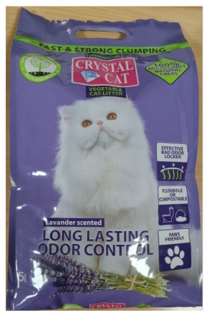 Crystal Cat Asternut Vegetal Lavanda 5 L [1]