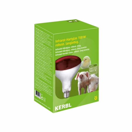 Ferma - Bec infrarosu pentru pui si purcei, 150W, rosu