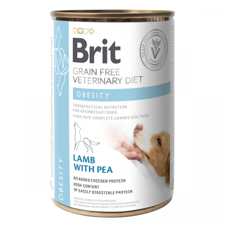 Diete veterinare caini - Brit GF Veterinary Diets Dog Can Obesity 400 g