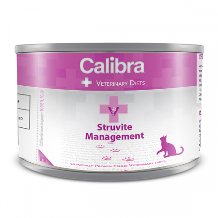 Diete veterinare Pisici - Calibra VD Cat Struvite Conserva 200 g