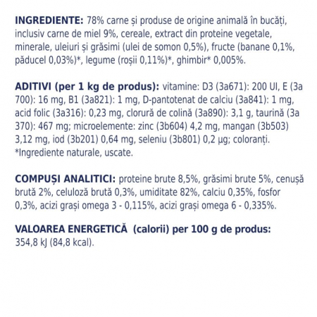 CLUB 4 PAWS CAT PLIC CU MIEL 100g [2]