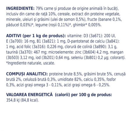 CLUB 4 PAWS CAT PLIC CU RAȚĂ 100g [1]