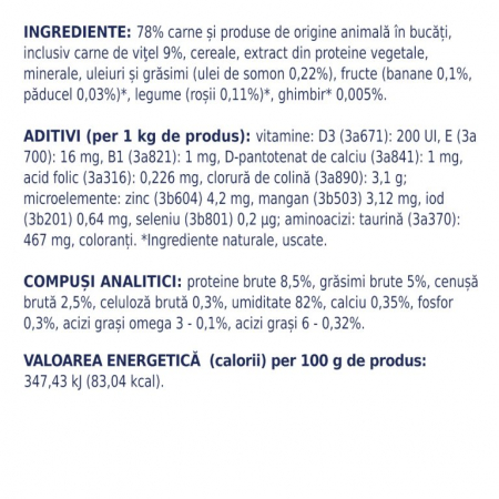CLUB 4 PAWS CAT PLIC CU VITĂ 100g [2]
