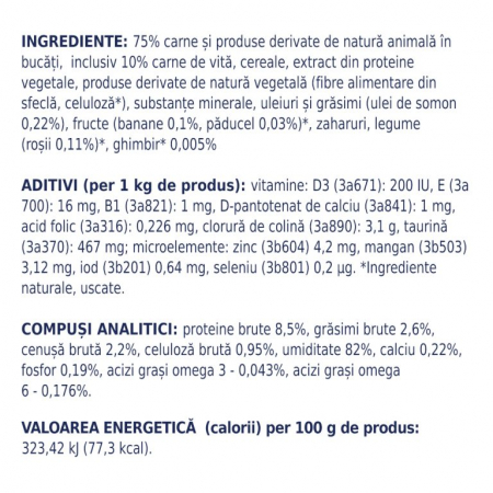 CLUB 4 PAWS CAT PLIC CU VITĂ ÎN JELEU 100g [2]