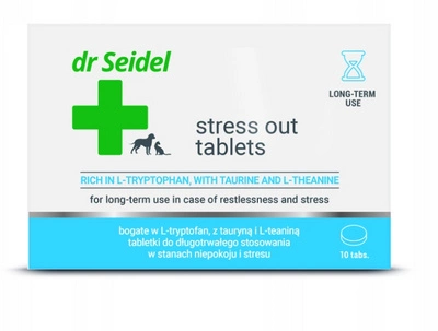 Vitamine & Suplimente - Dr. Seidel Stress Out formula de calmare a stresului 10tabl.