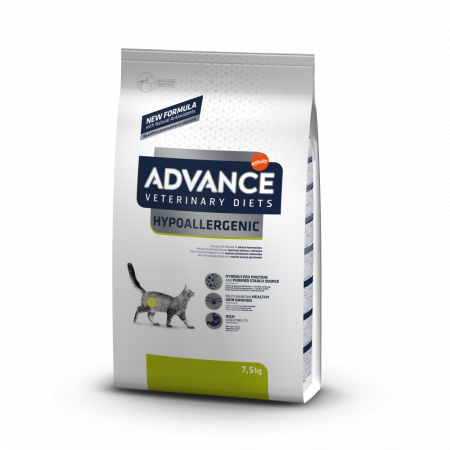 Diete veterinare Pisici - Hrana pisici Advance Hypoallergenic -7.5 kg