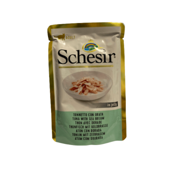 Hrană umedă - Hrana umeda pentru pisici Schesir cu ton si dorada 85 g