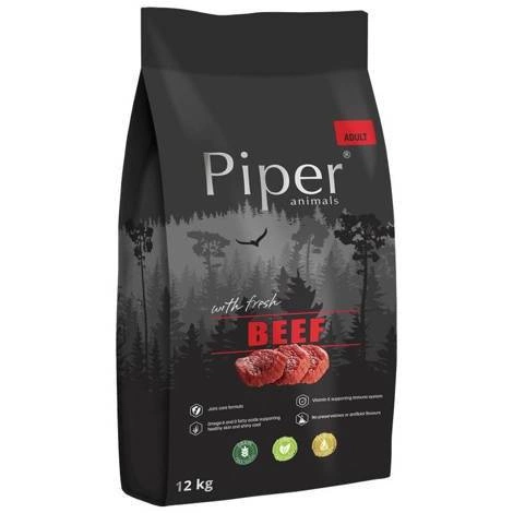 Hrană uscată - Hrana uscata pentru caini Piper, Vita, 12 Kg
