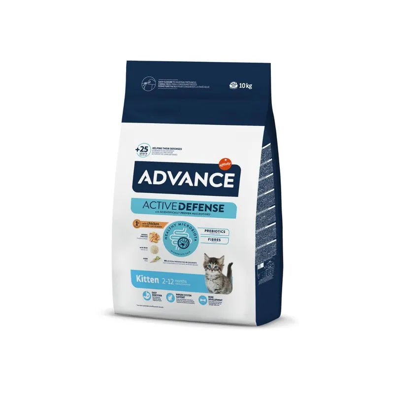 Hrană uscată - Hrana uscata pentru pisici Advance Kitten, 10 Kg
