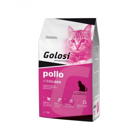 Hrană uscată - HRANA USCATA PREMIUM PENTRU PISICI GOLOSI PROBIO STERILIZATE CU PUI 20KG