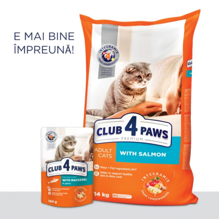 CLUB 4 PAWS CAT PLIC CU MACROU 100g [1]