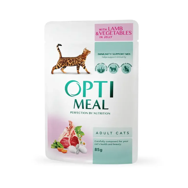 OPTIMEAL CAT PLIC CU MIEL 85g