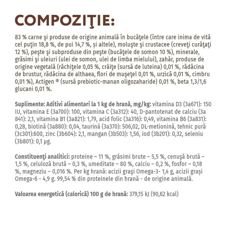 OPTIMEAL CAT PLIC GRAIN FREE CU SOMON ȘI CREVEȚI 85g [2]