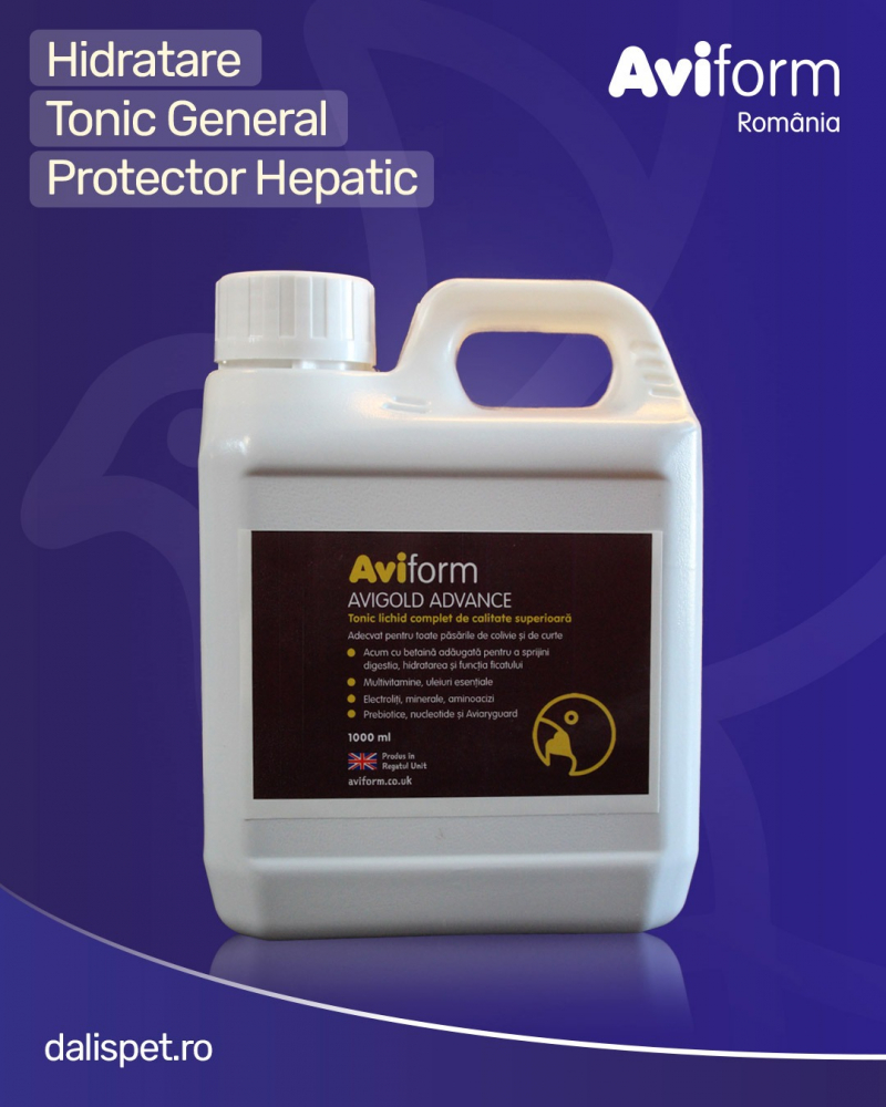 Aviform Avigold – vitamine, probiotice și aminoacizi porumbei [1]