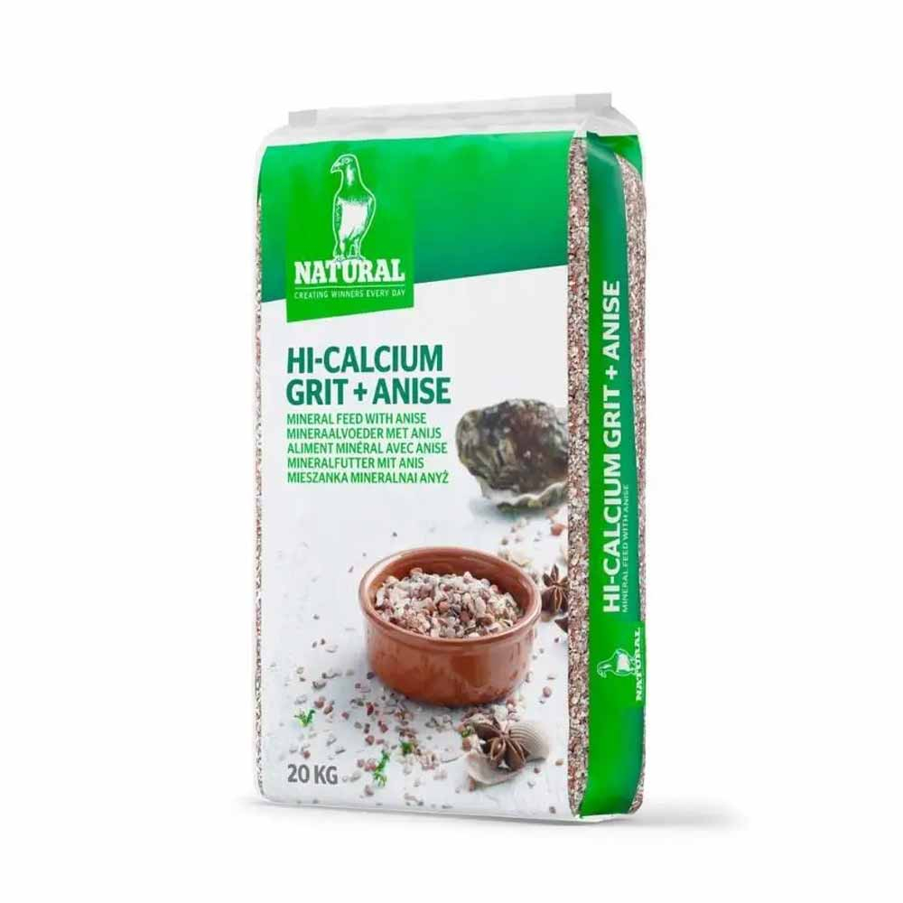 Grit Natural calciu si anis pentru porumbei, sac 20 kg [1]