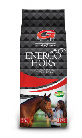 HRANA CAI - Energohorse 17, Hrana completa pentru cai, amestec granulat, proteina 17%, 20 KG