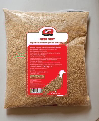 HRANA SI SUPLIMENTE PORUMBEI - Grit mineral pentru Porumbei