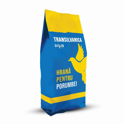 HRANA SI SUPLIMENTE PORUMBEI - Hrana Premium pentru Porumbei TRANSILVANICA FĂRĂ MAZĂRE - selectie 10 seminte, sac 25 KG