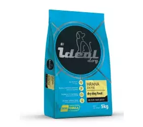 HRANA CAINI - Ideal Dog 5 kg, Hrana uscata pentru caini de toate taliile si toate rasele, sac 5 kg