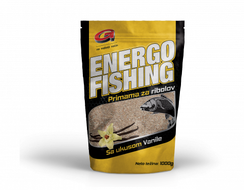 NALUCI DE PESTE - ENERGOFISHING 1Kg- Nada pentru pesti cu aroma de vanilie, forma fainoasa, -1 kg