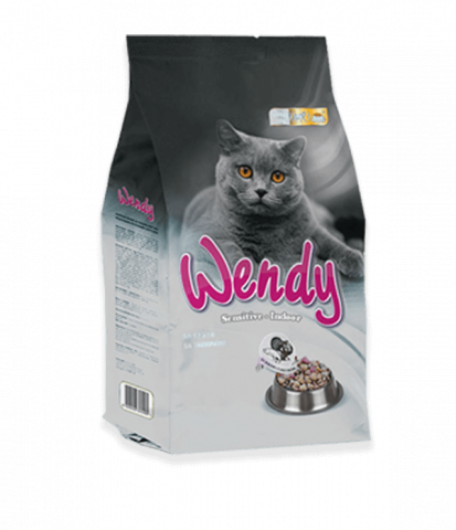 Hrana pentru pisici - WENDY - sensitiv- Hrana uscata pentru pisici de toate rasele, Amestec complet, 1 kg