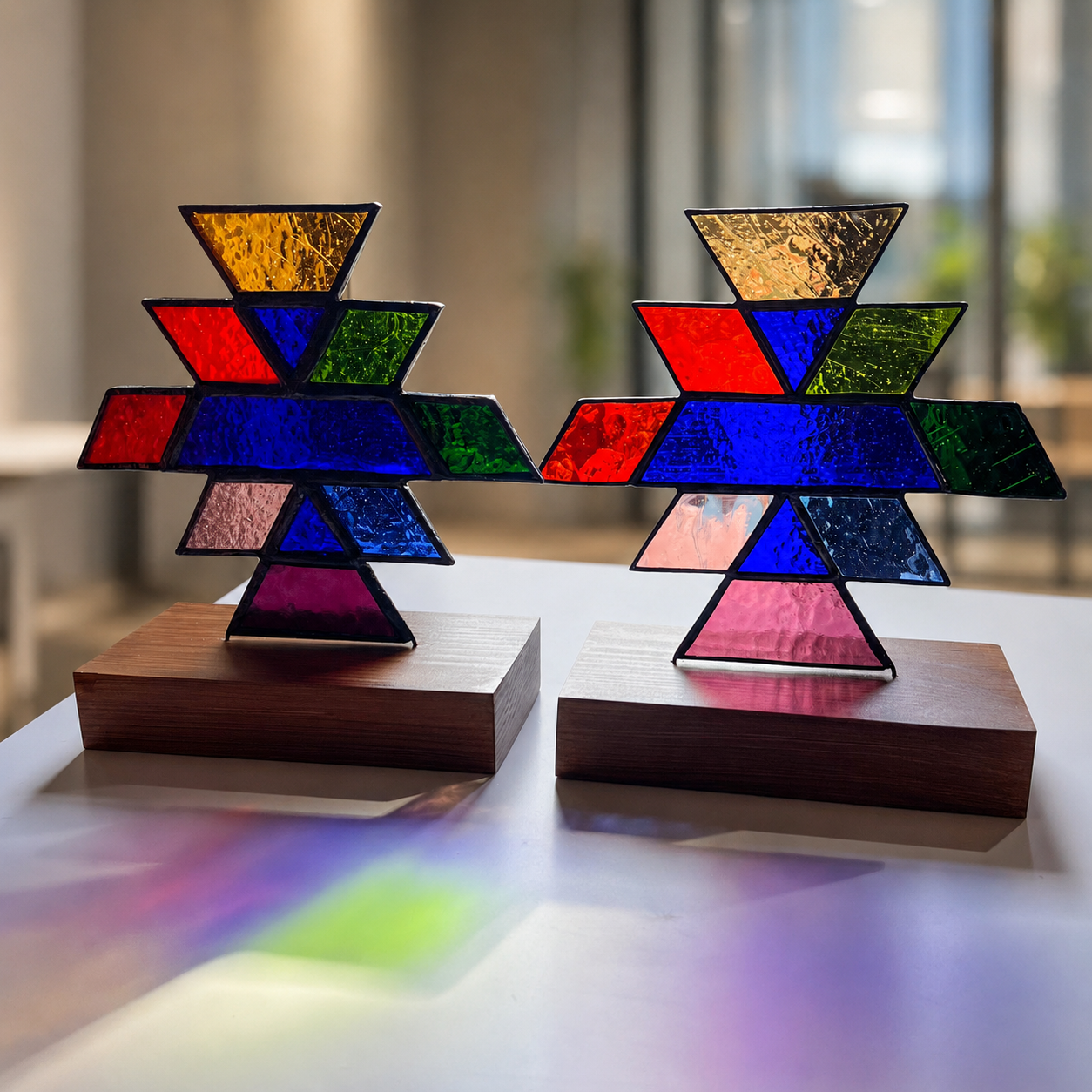 Decoratiuni din Vitraliu pentru Business: Cadouri Unice și Trofee Personalizate pentru Parteneri și Angajați
