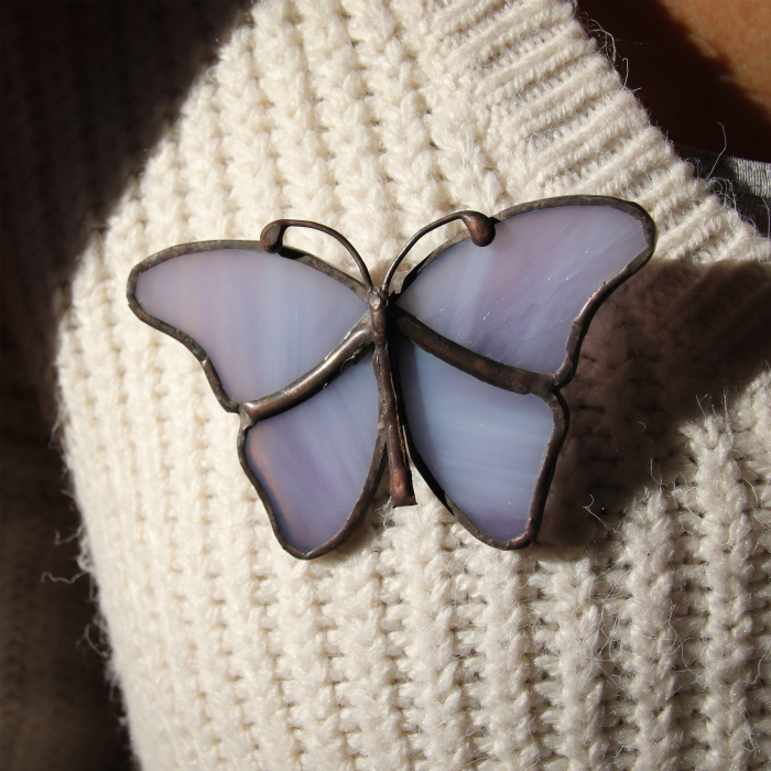 Brosa Fluture Albastru [2]