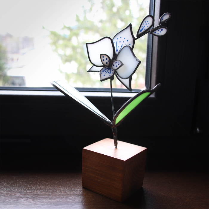 Orhidee mica din Vitraliu [5]