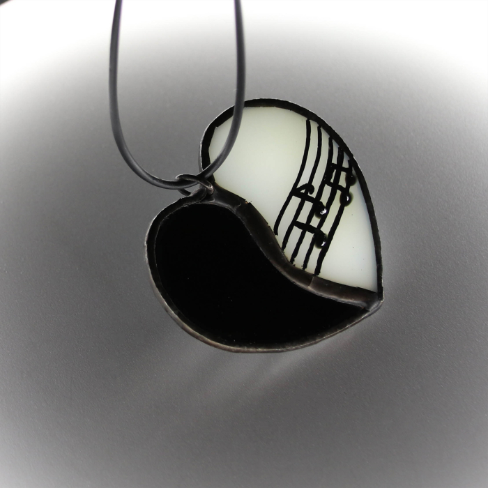 Pandantiv Inima cu Portativ [4]