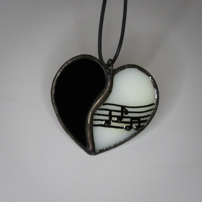 Pandantiv Inima cu Portativ [5]