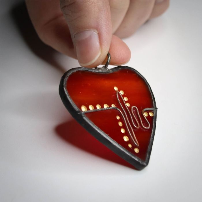 Pandantiv Inima cu Puls [3]