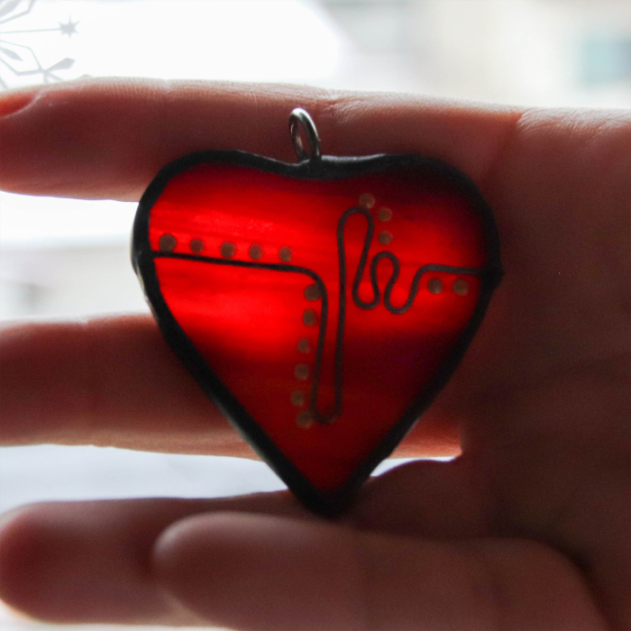 Pandantiv Inima cu Puls [5]