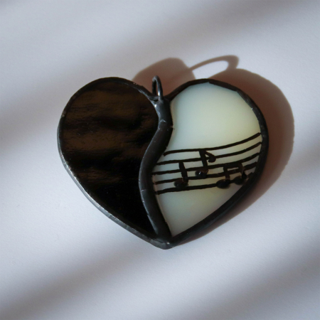 Shop - Pandantiv Inima cu Portativ