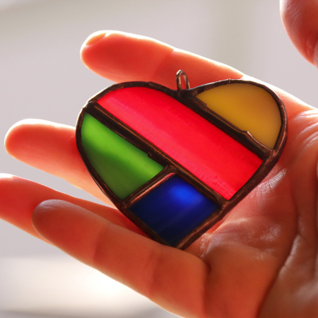 Shop - Pandantiv Inima Puzzle - Medie