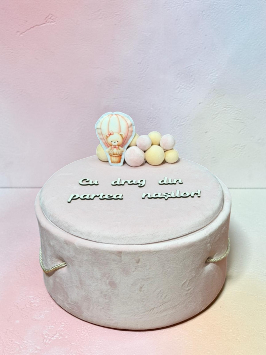 Set Botez Complet Cutie Trusou Lumanare Roz Pudra [2]